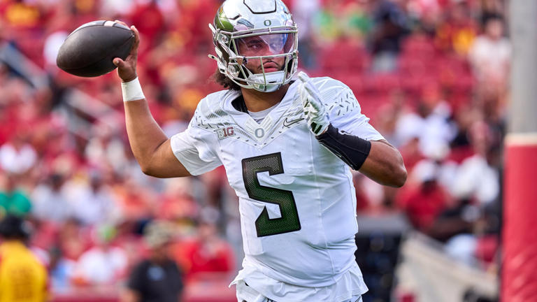 Oregon says Dante Moore's CT scan and MRI were clean