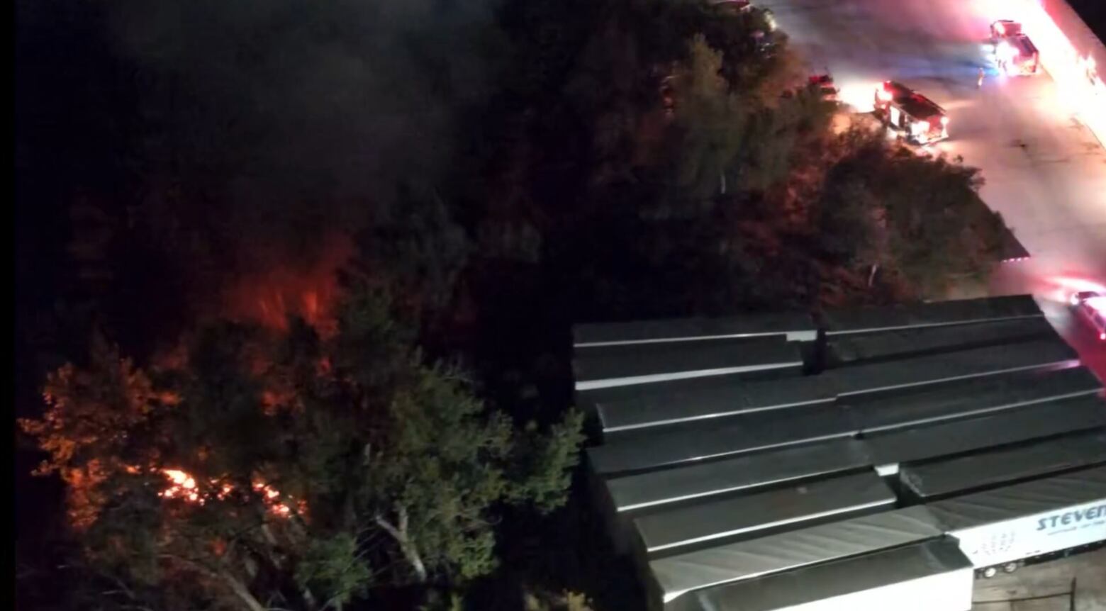 Colorado Springs firefighters respond to grass fire south of Garden of ...