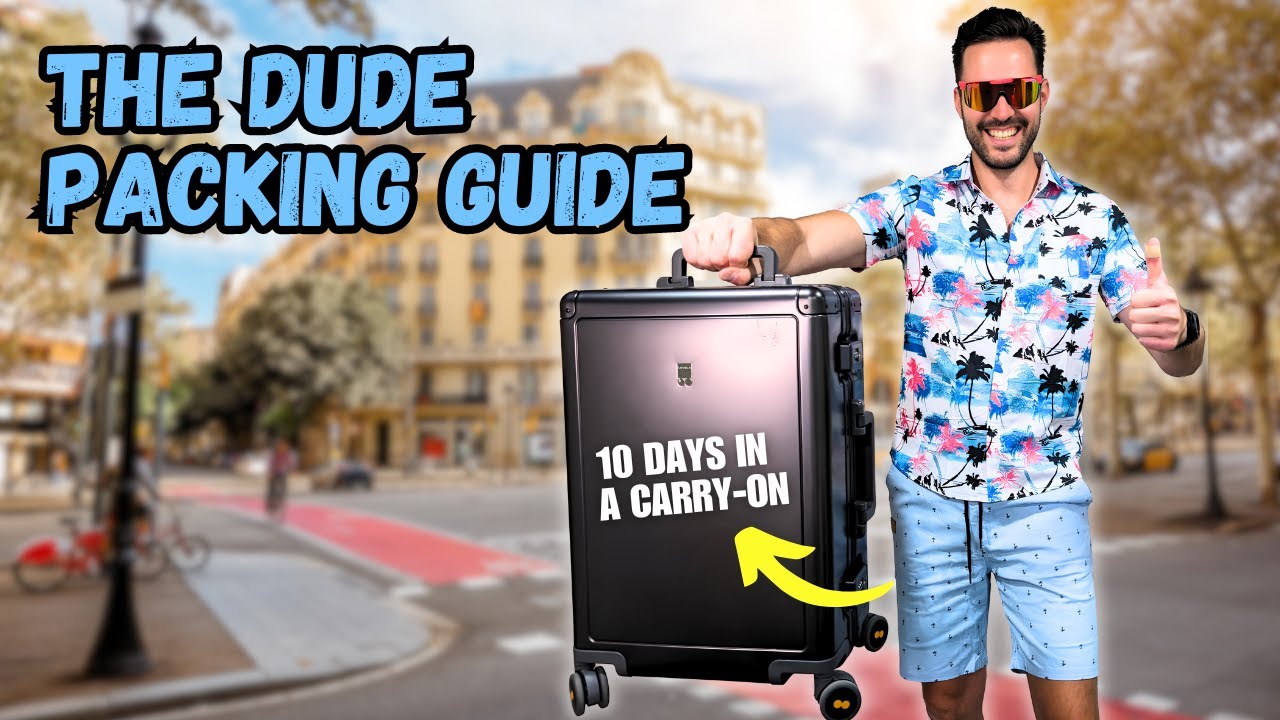 The ultimate carry-on bag packing guide for men (all seasons)