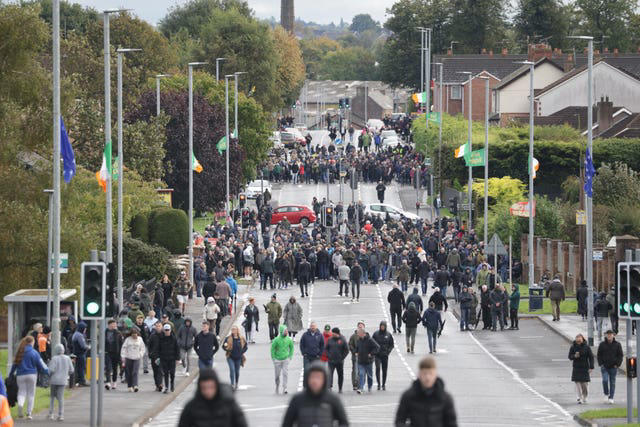 Protesters disperse after being told of 'process' to address Drumcree ...