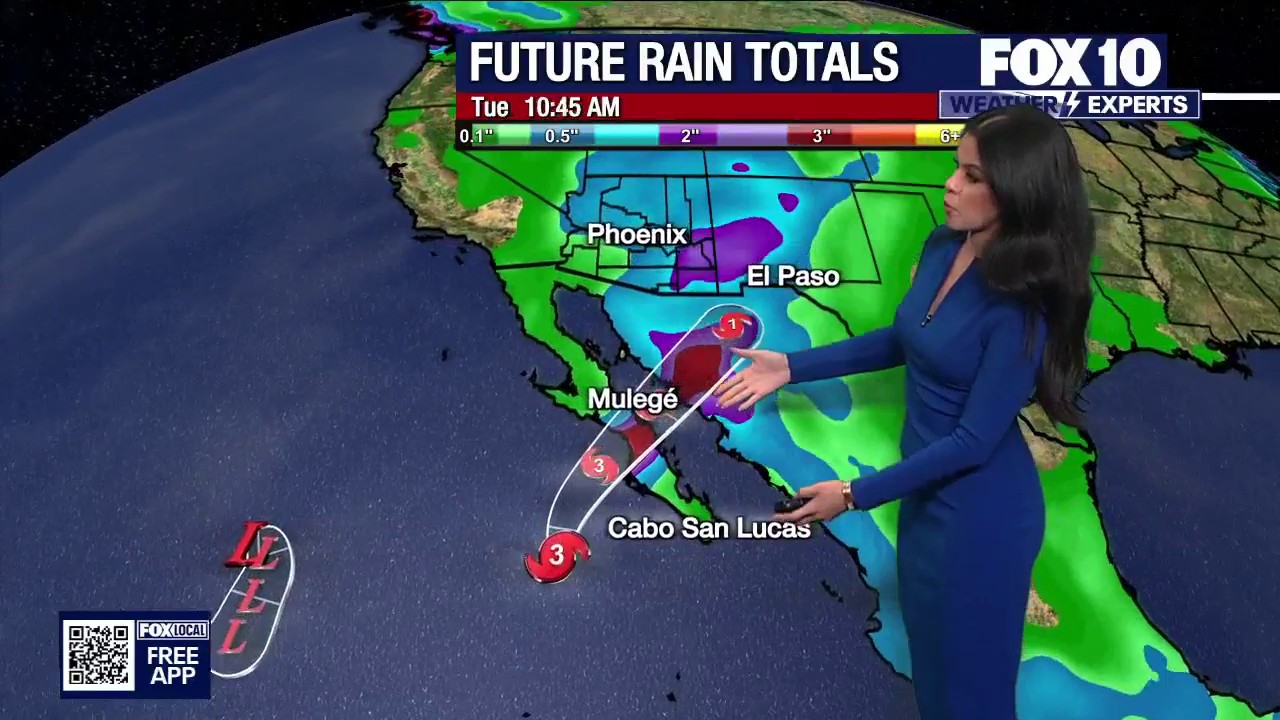 Arizona weather forecast: Hurricane Polo moisture could bring rain ...