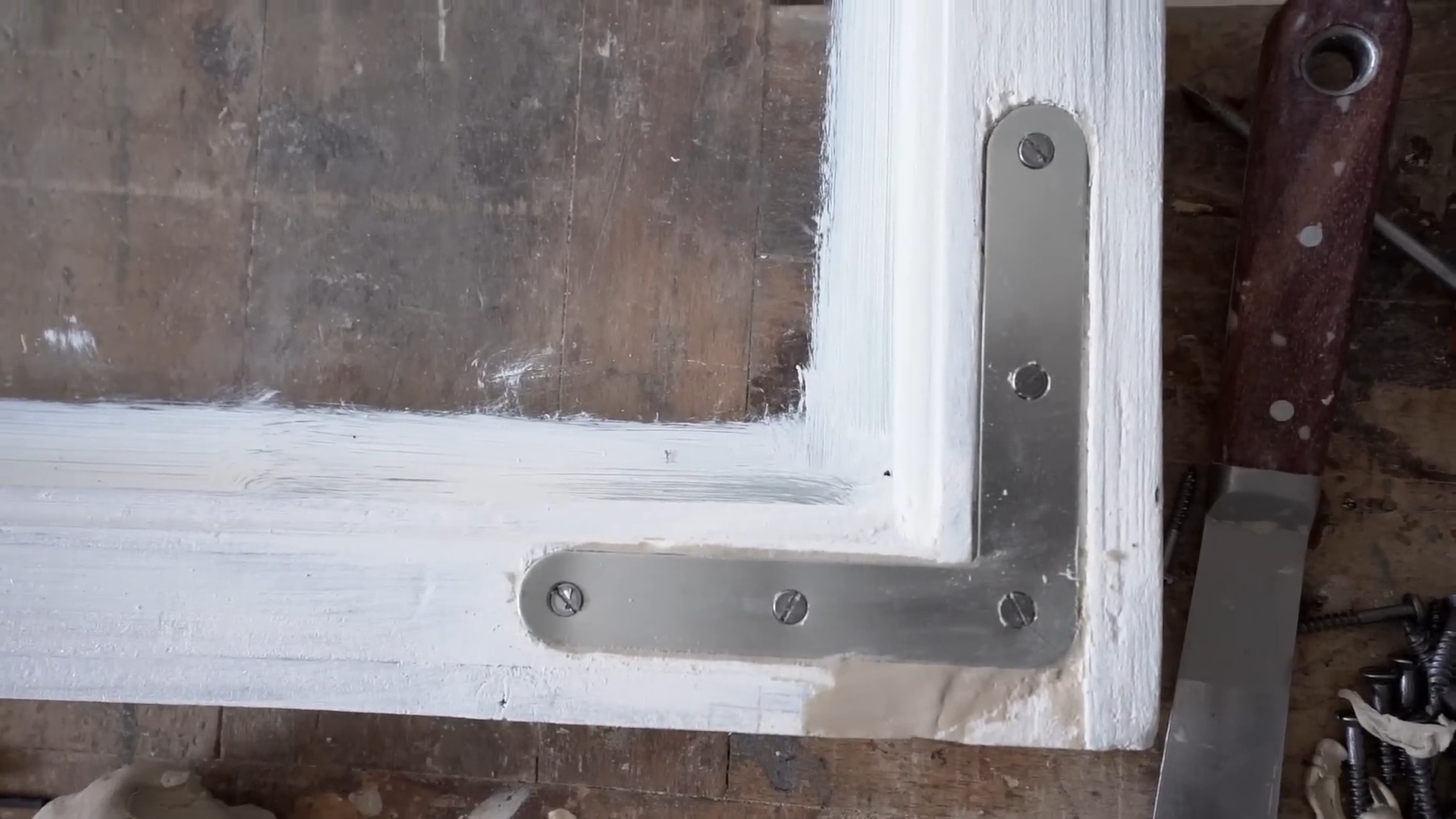 Bringing vintage window hardware back to life with traditional techniques