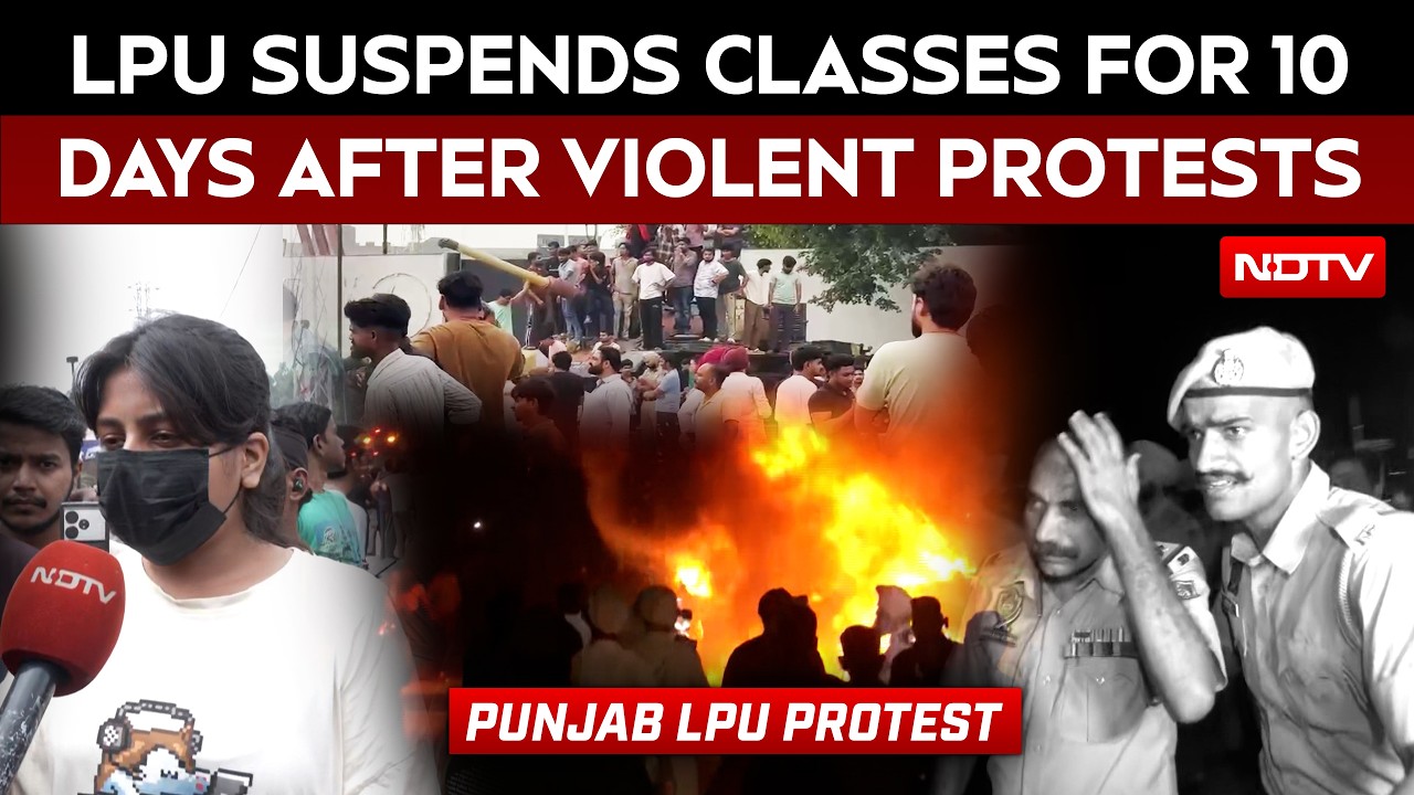 Lovely University news | LPU suspends classes for 10 days after violent ...