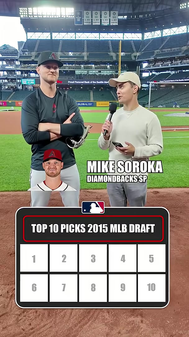 Can Diamondbacks pitcher guess the top picks from his MLB draft class?