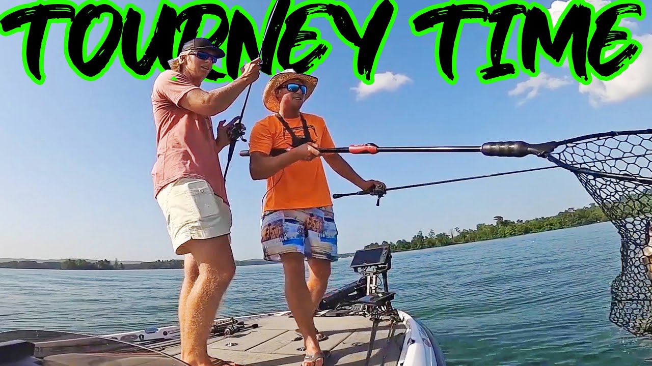 Winning a bass fishing tournament on Lake Guntersville