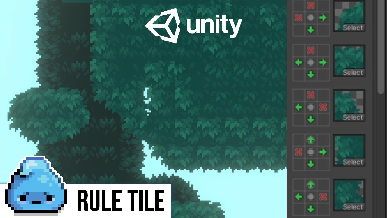 How to use Unity tilemaps and rule tiles