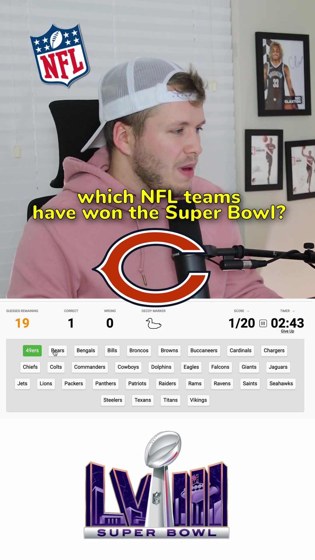 Which NFL teams have not won the Super Bowl? #nfl #football