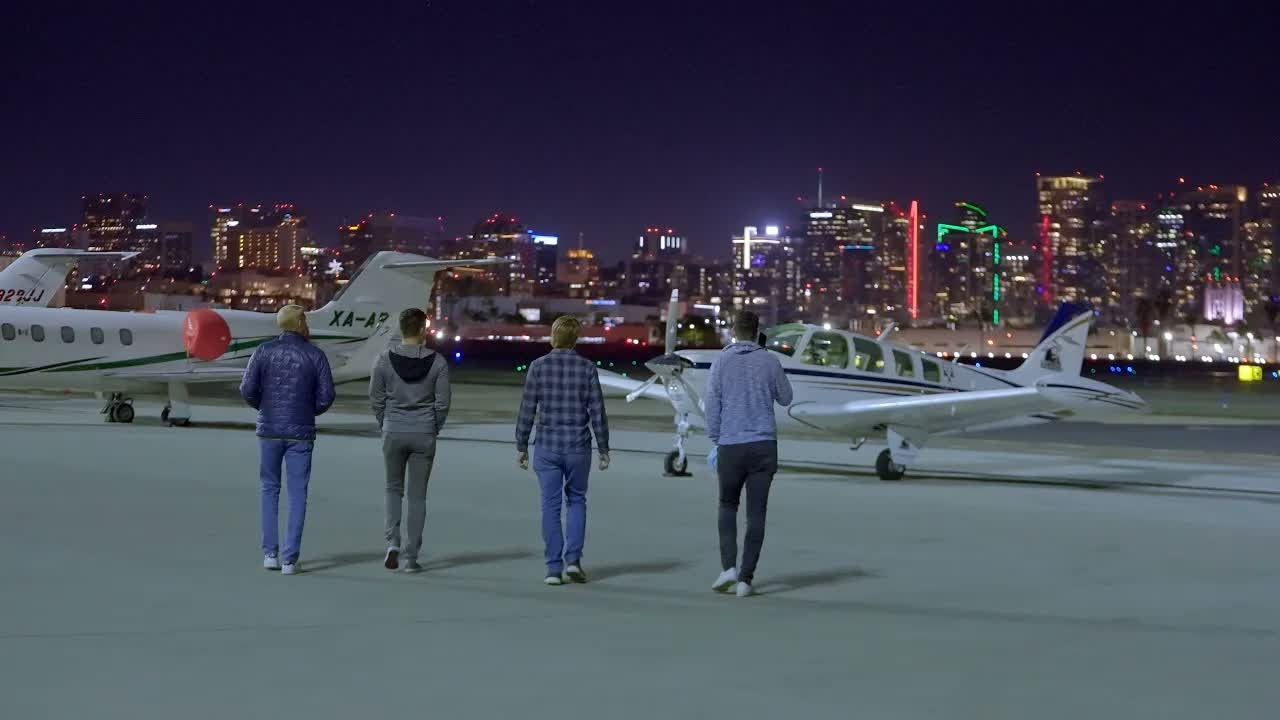 They flew a small Bonanza into San Diego's massive international ...