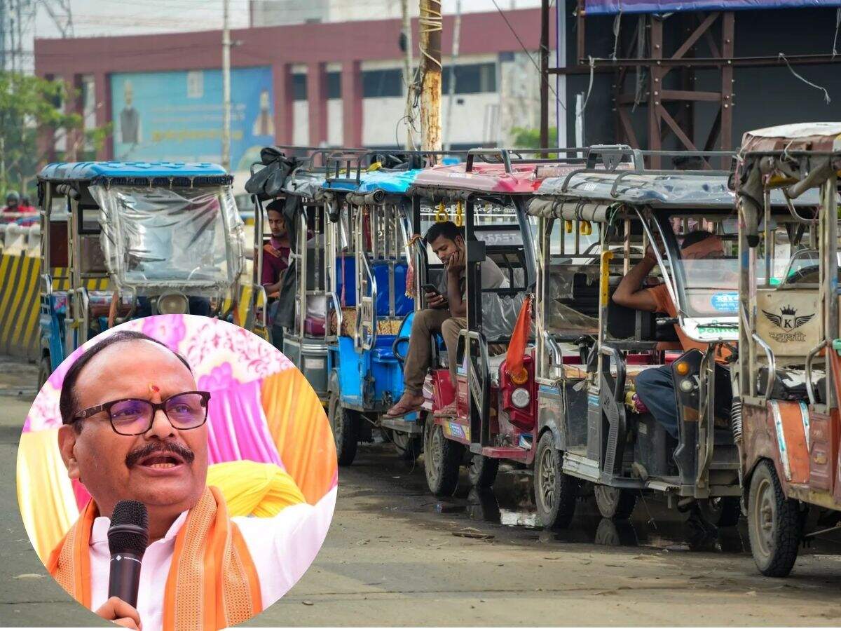 Brajesh Pathak says don't chase jobs, drive e-rickshaw: UP Deputy CM’s ...