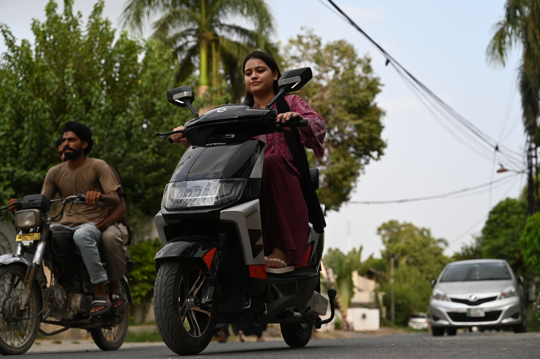 Pakistan's e-scooter boom puts women in the driver's seat