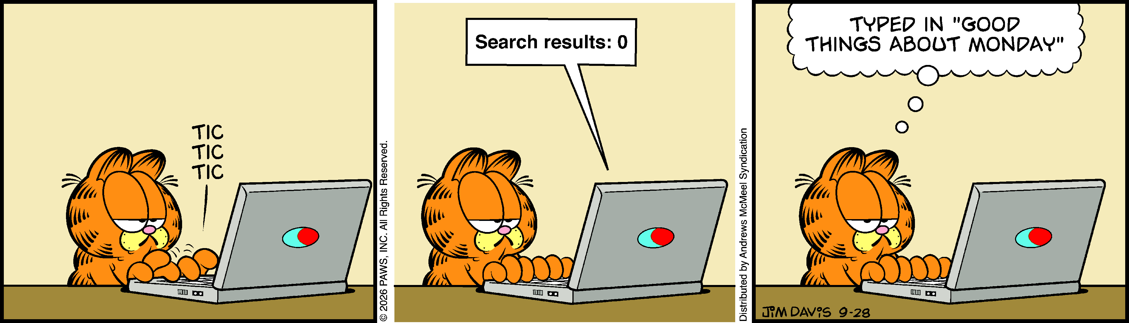 Garfield by Jim Davis