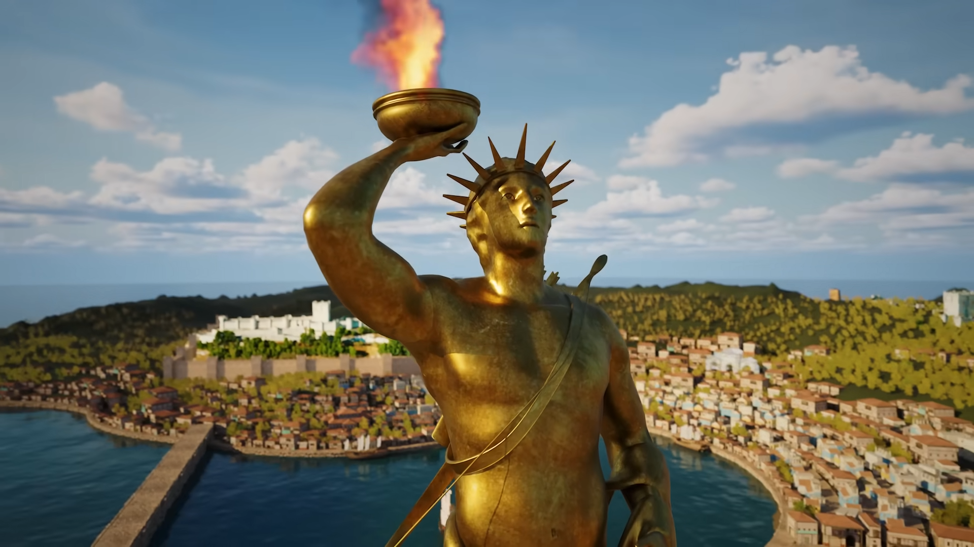The Colossus collapsed after just 56 years then its ruins drew visitors ...