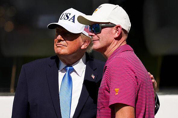 USA captain starts brown-nosing Donald Trump after Presidents Cup win