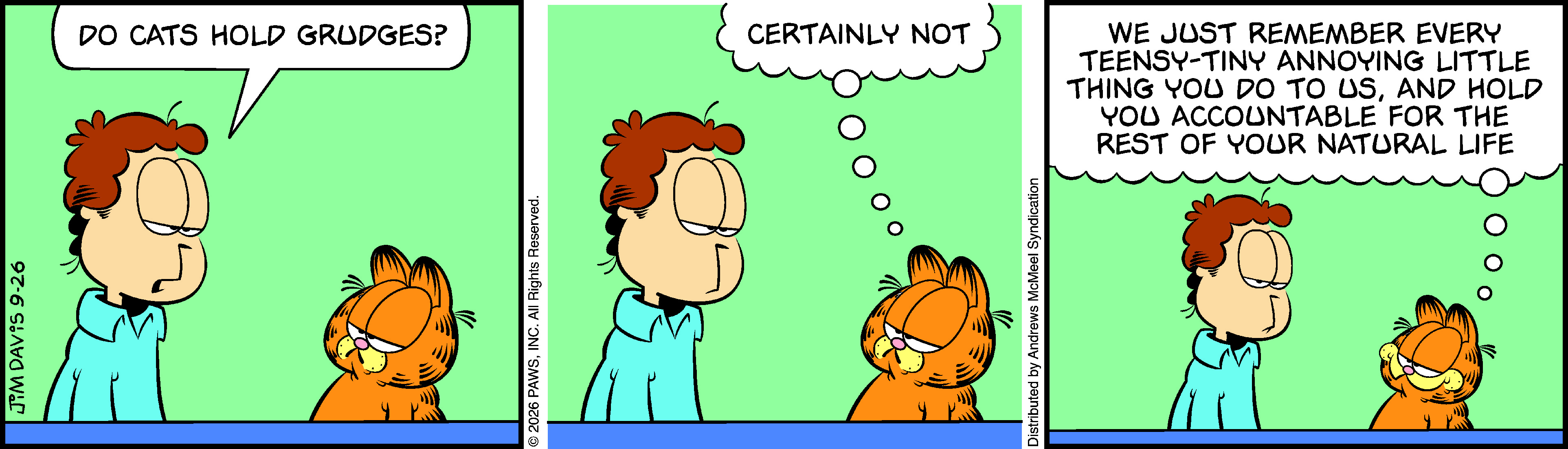 Garfield by Jim Davis