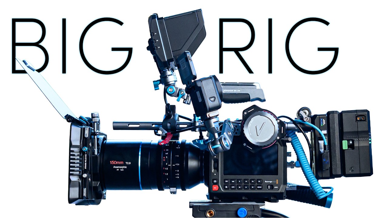 Blackmagic PYXIS 12K full camera rig breakdown