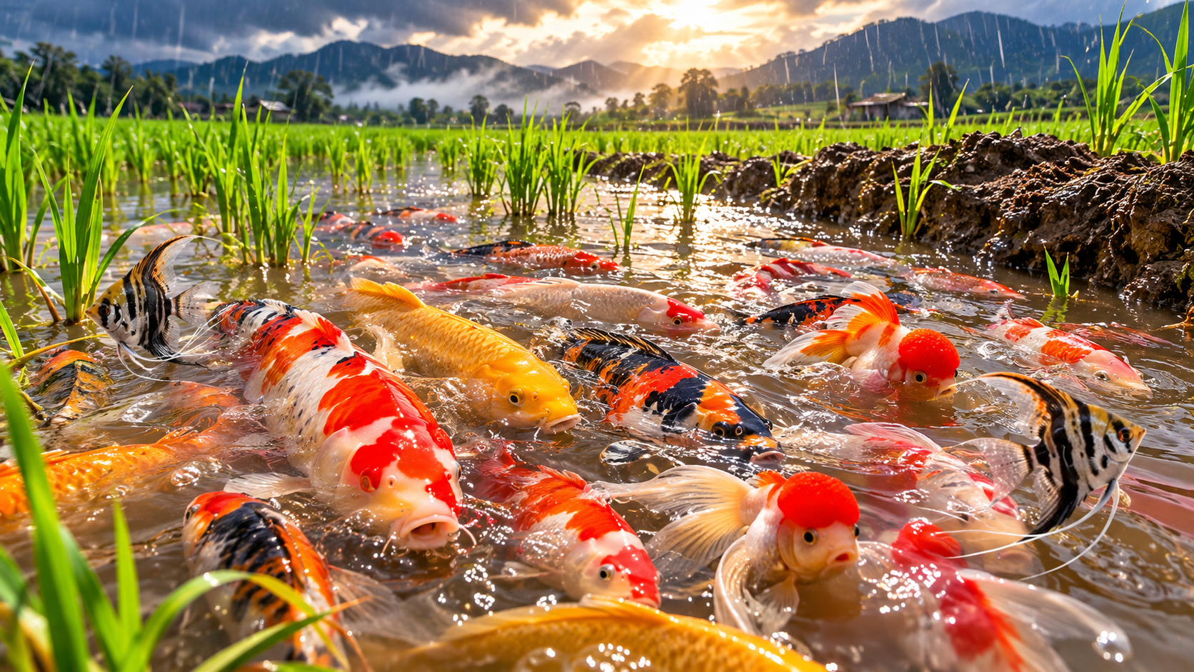 I traveled to Japan to find the perfect koi fish