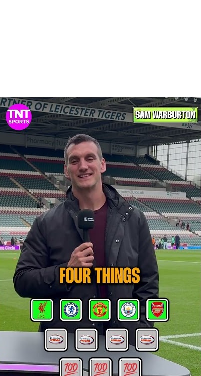 Sam Warburton takes on the football / rugby pyramid quiz!