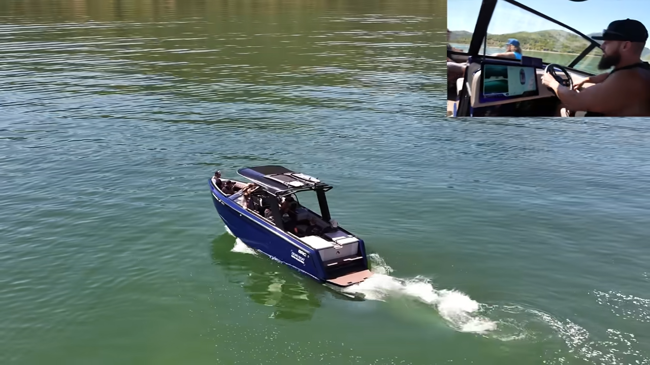This $330,000 electric boat has 500 HP - so they gave it the most ...