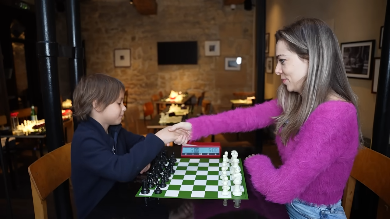 A seven-year-old beat a chess grandmaster after the clock became the ...