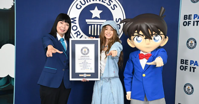 Ca khúc mới của Conan lập kỷ lục Guinness thế giới