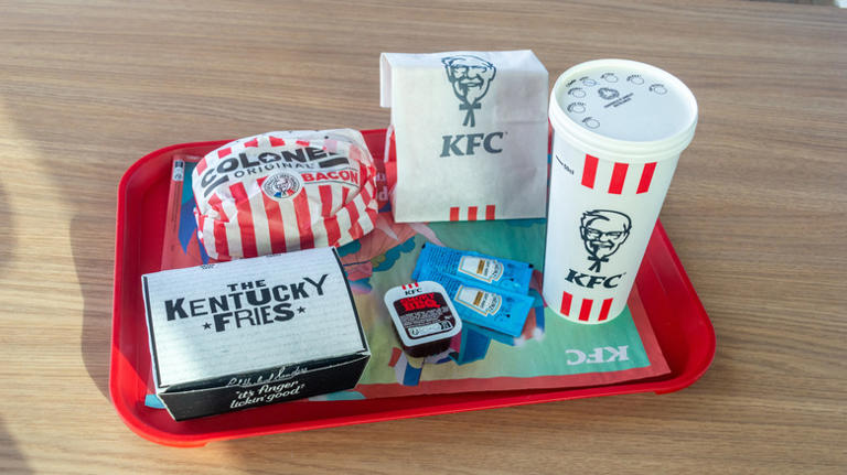 Change up a basic KFC chicken sandwich by ordering it French-style