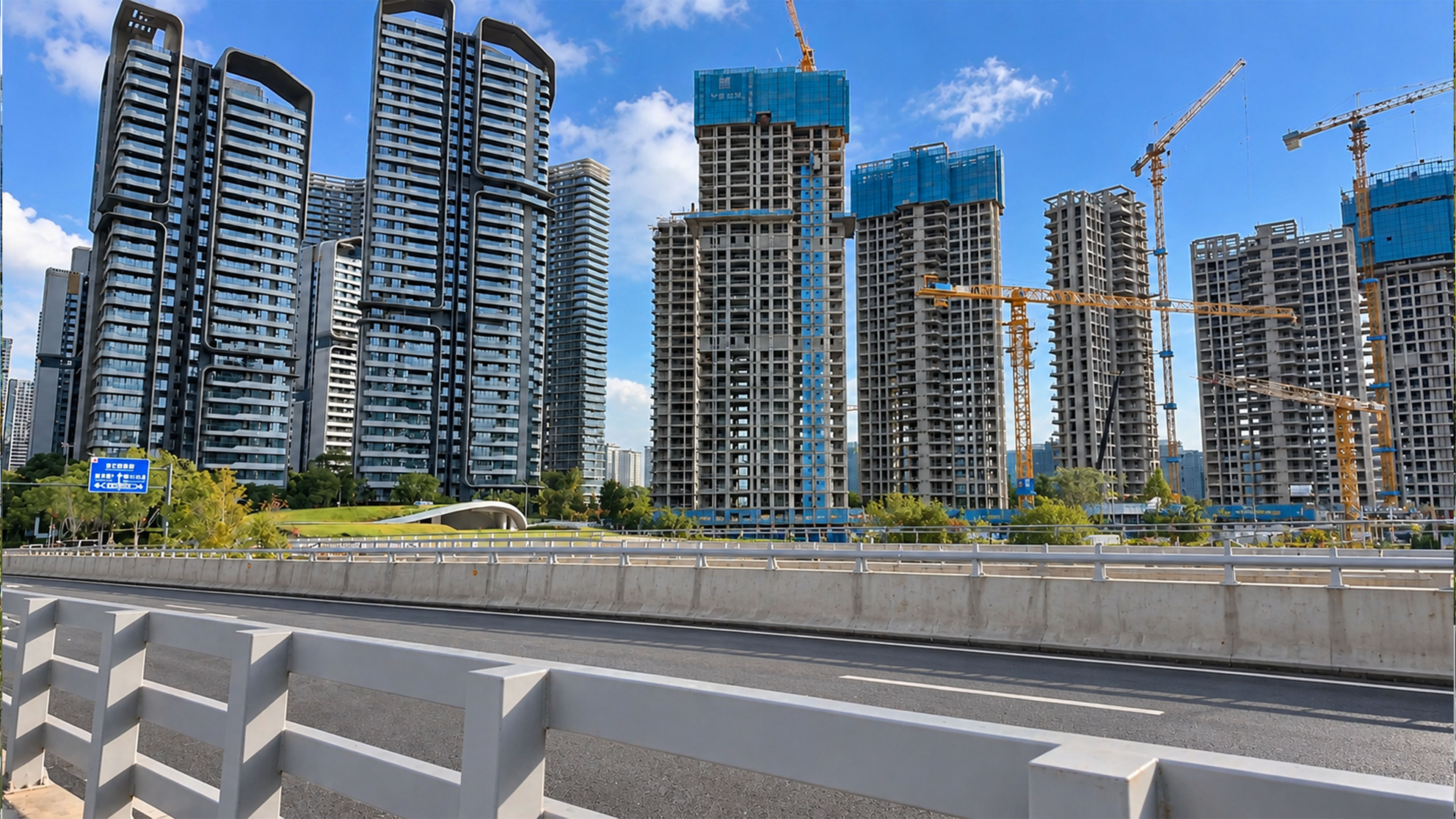 Modern China shows two stages of high rise development