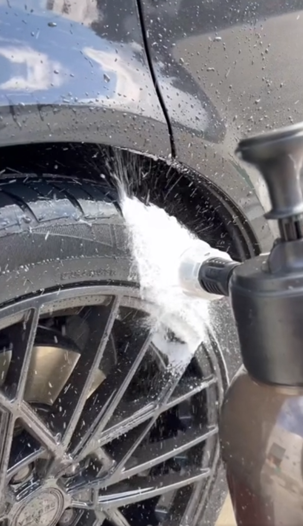 The cleaning process behind a complete car detailing transformation