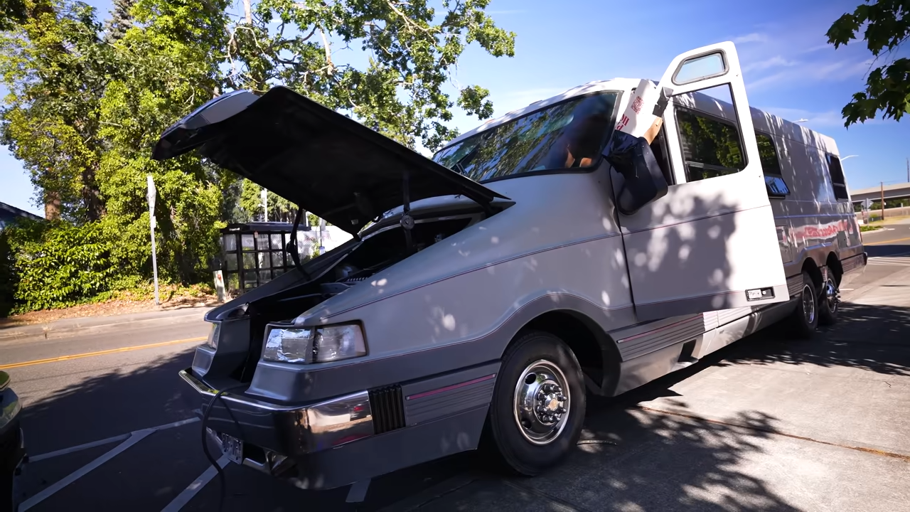 The driveline exploded - then fuel started spraying onto the hot engine
