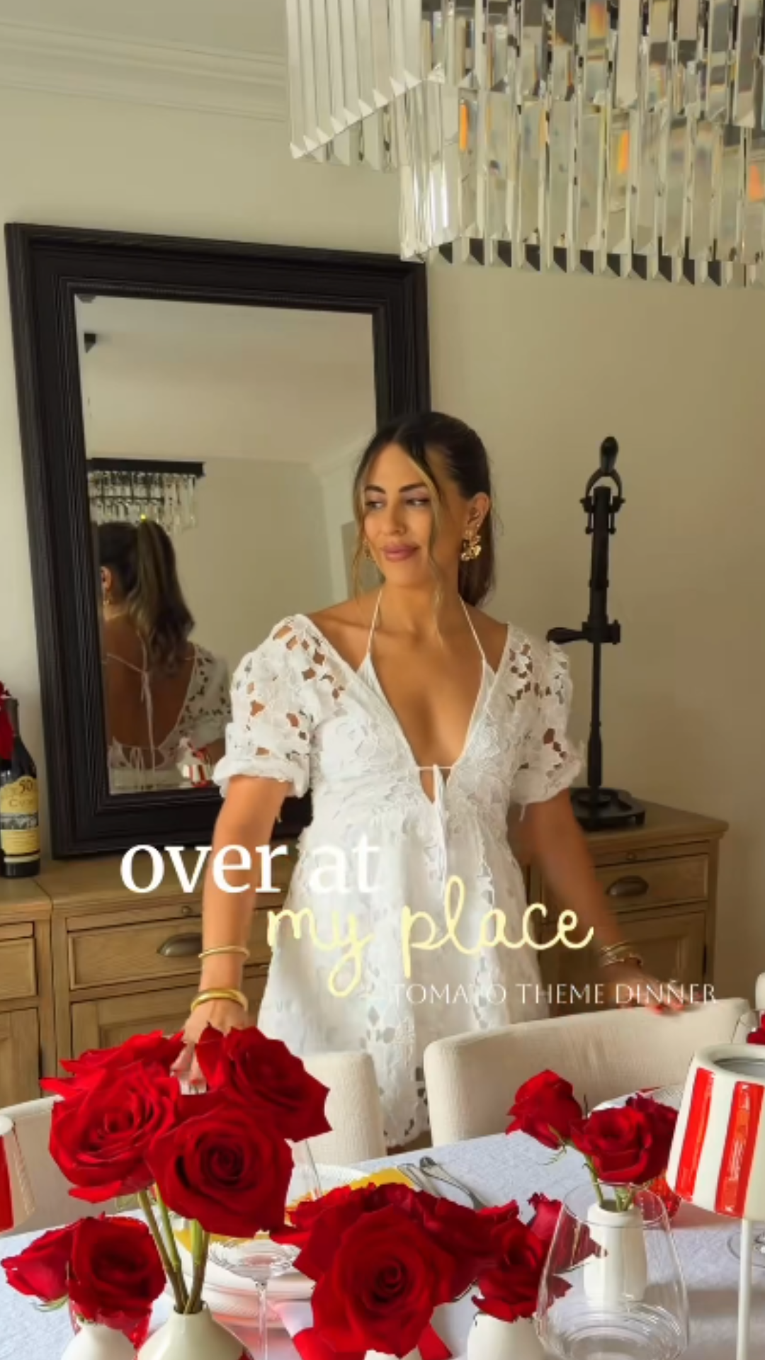 White outfit inspiration for a unique party aesthetic