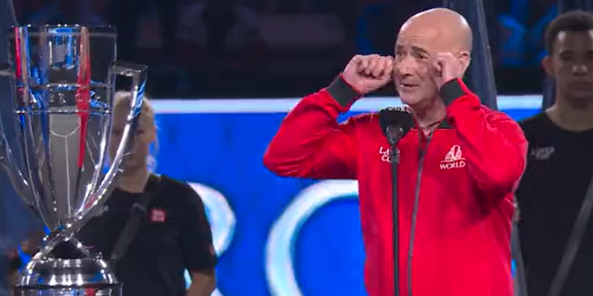»Buhuhu«: Agassi frotzelt Zverev nach Triumph