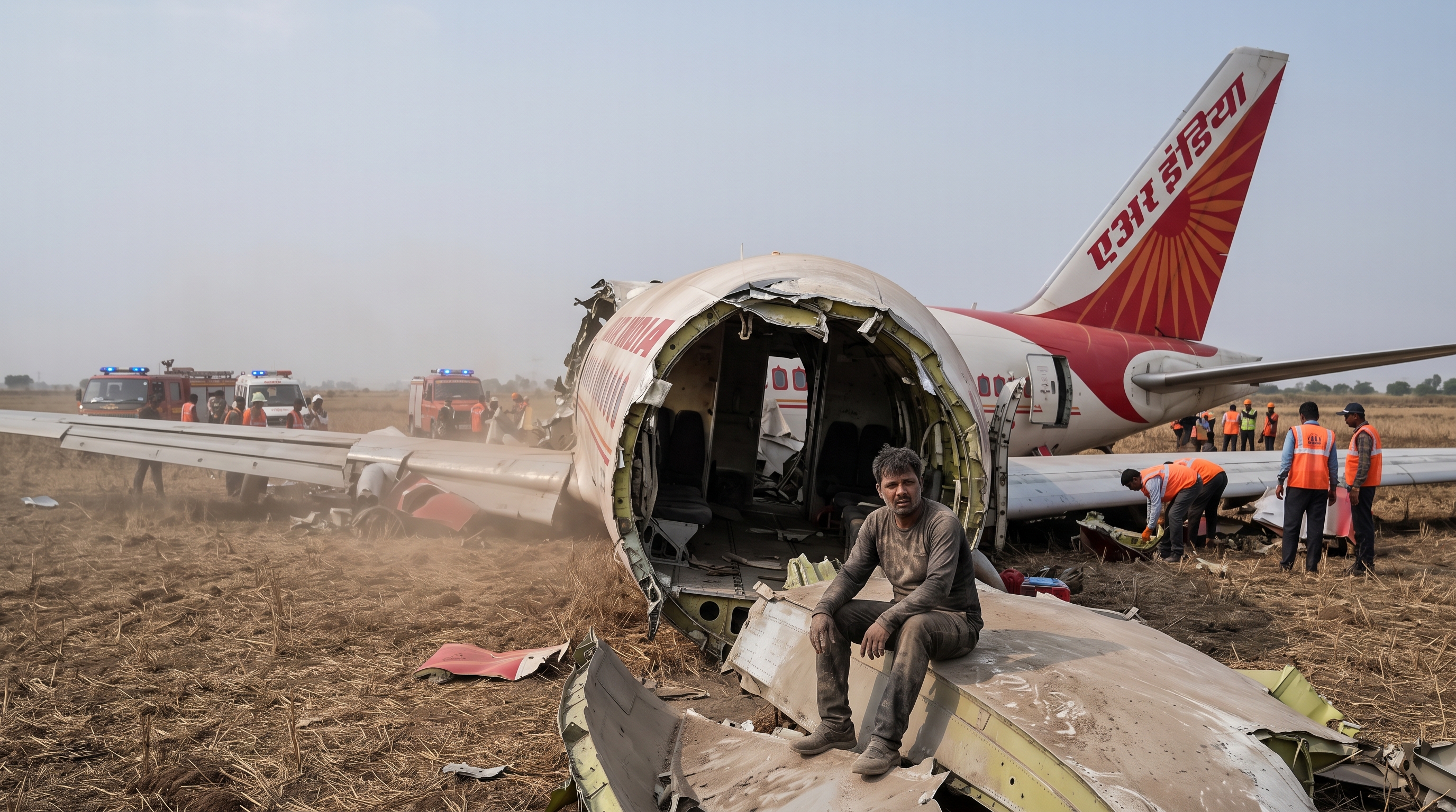 242 Menschen waren an Bord von Air-India-Flug 171 - ein Passagier überlebte