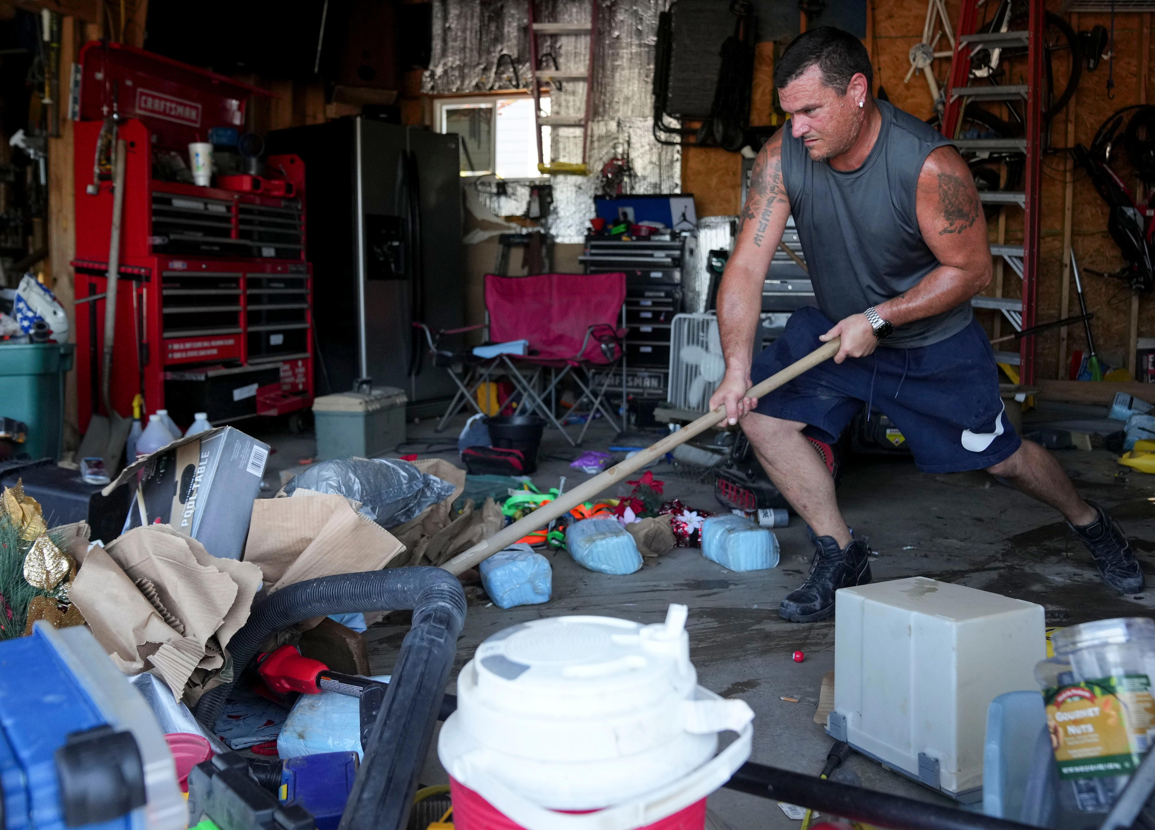 Mold, bills: Stories of flood recovery in HamCo, Indy and Anderson