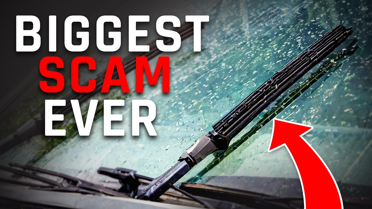 Windshield wipers are a scam! 3 ways to save