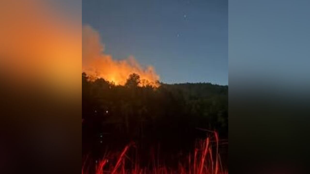Wildfire caused by lightning strike reignites at Oak Mountain State Park