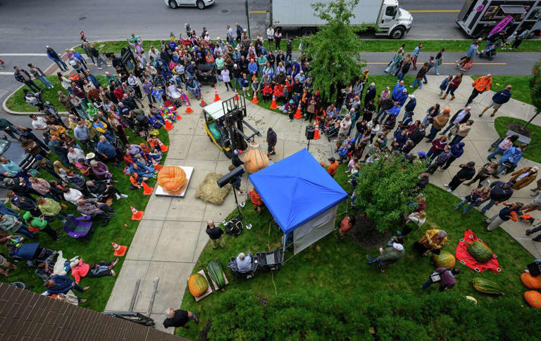 Photos: A hefty harvest at Saratoga Giant Pumpkinfest