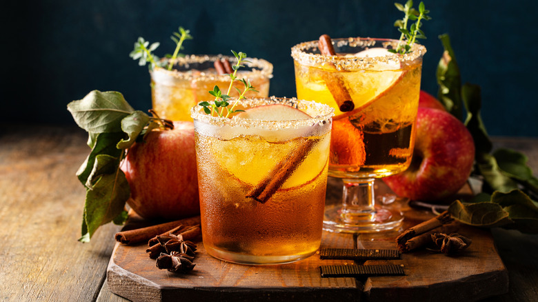 Elevate caramel apple cocktails into fall classics with one fizzy addition