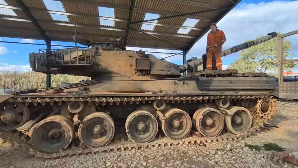 Chieftain finally runs after years of repairs