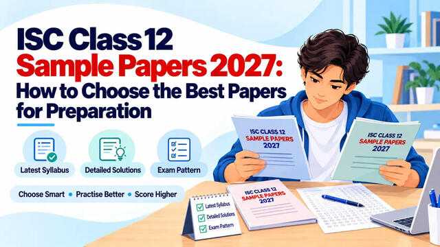 Essential guide to ISC class 12 sample papers for 2027 exam preparation