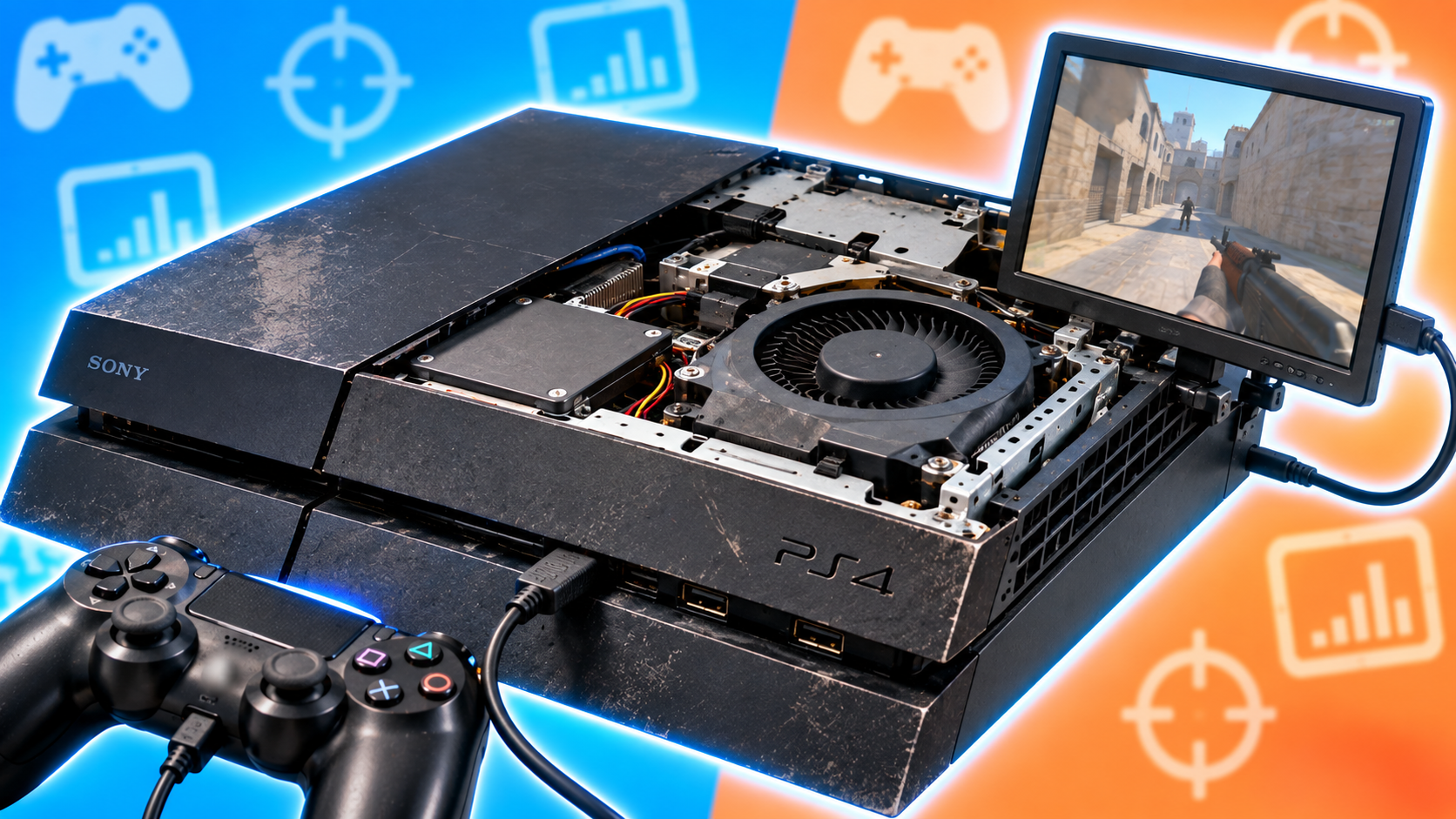 Counter-Strike 2 on PS4 - The Linux experiment that barely survived
