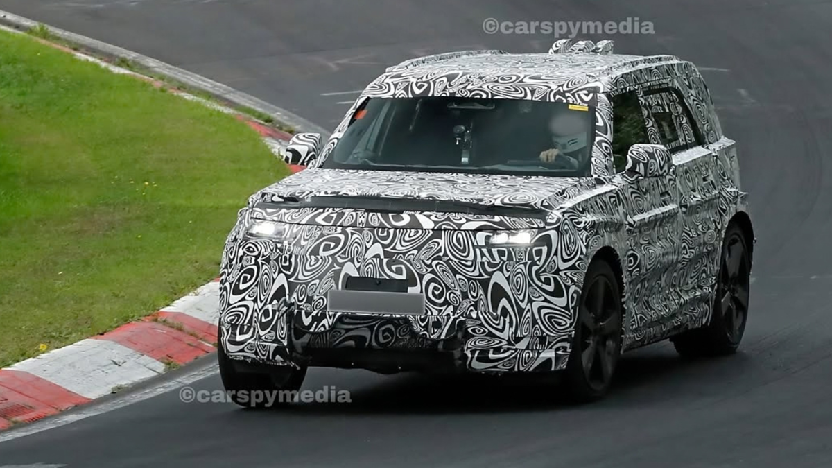 Land Rover’s Defender EV prototype has a G-Class-style rear box
