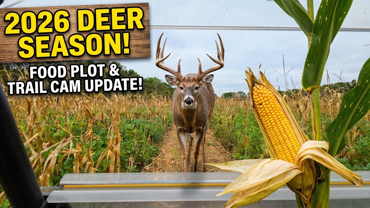 Deer season update with food plot and trail camera results