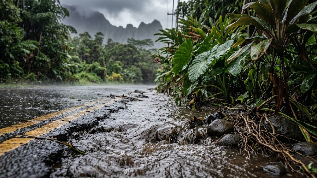 Severe rainfall anticipated in Hawaii as Hurricane Nolo approaches