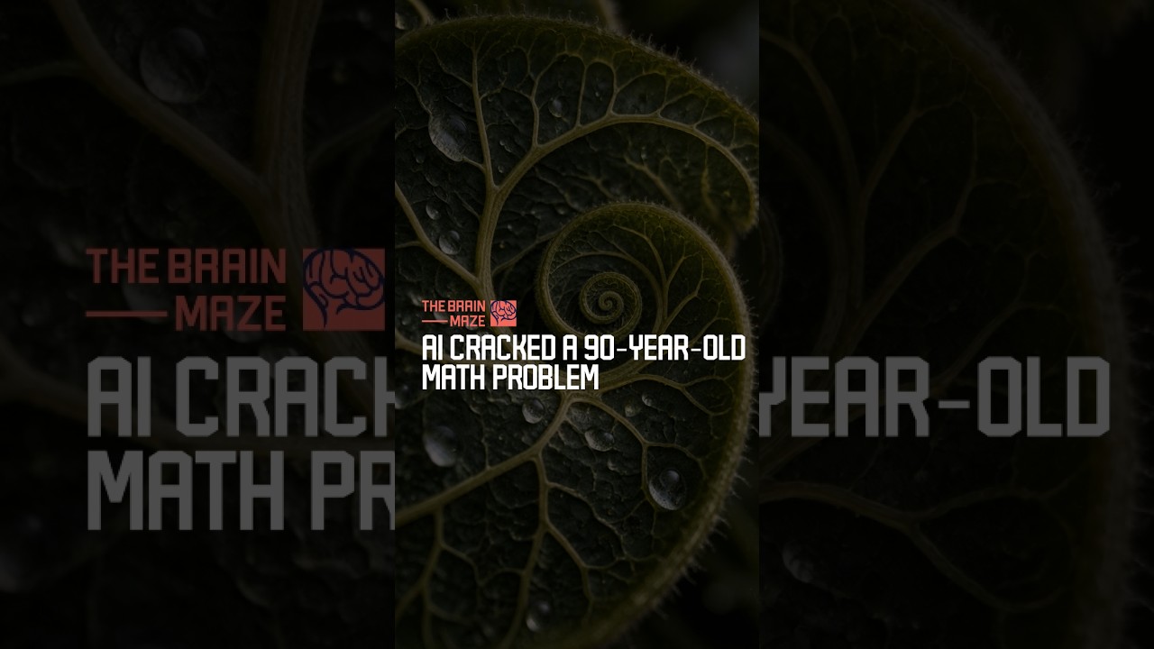 AI cracked a 90-year-old math problem
