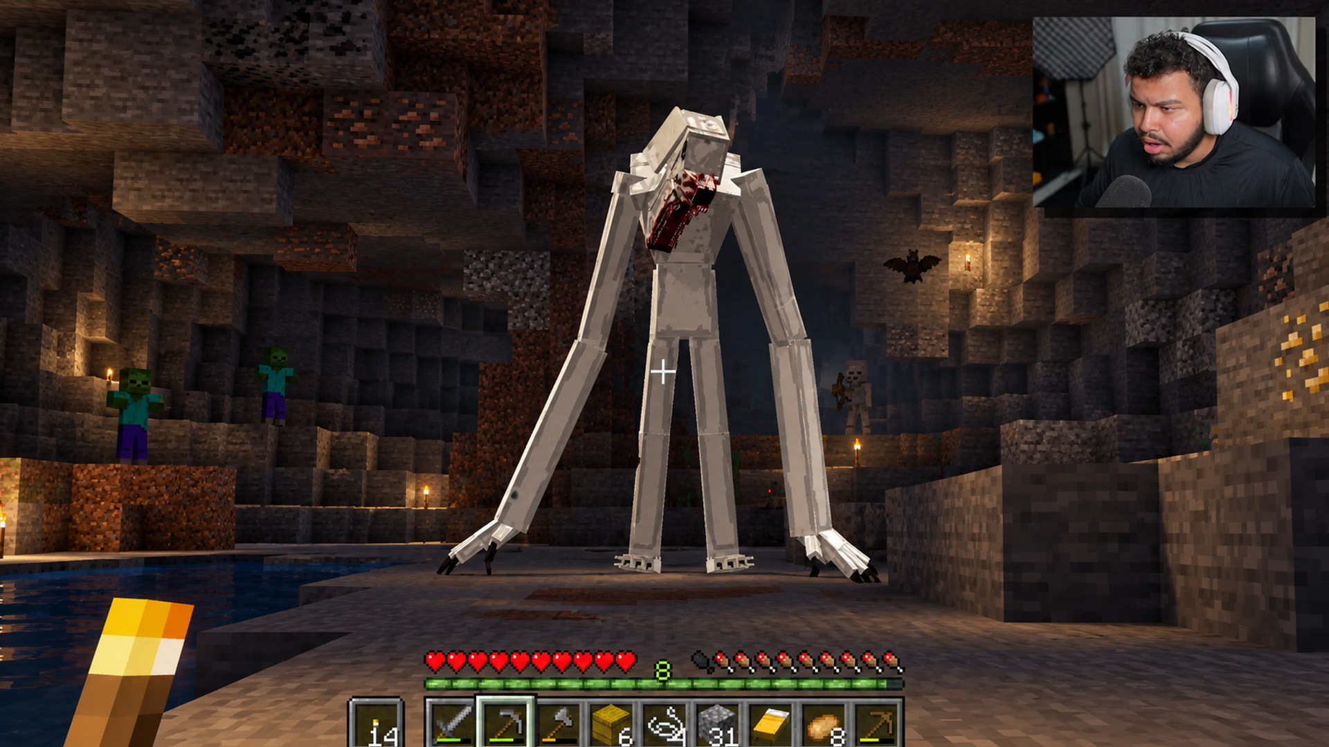 Este cachorro assustador transforma Minecraft em um pesadelo