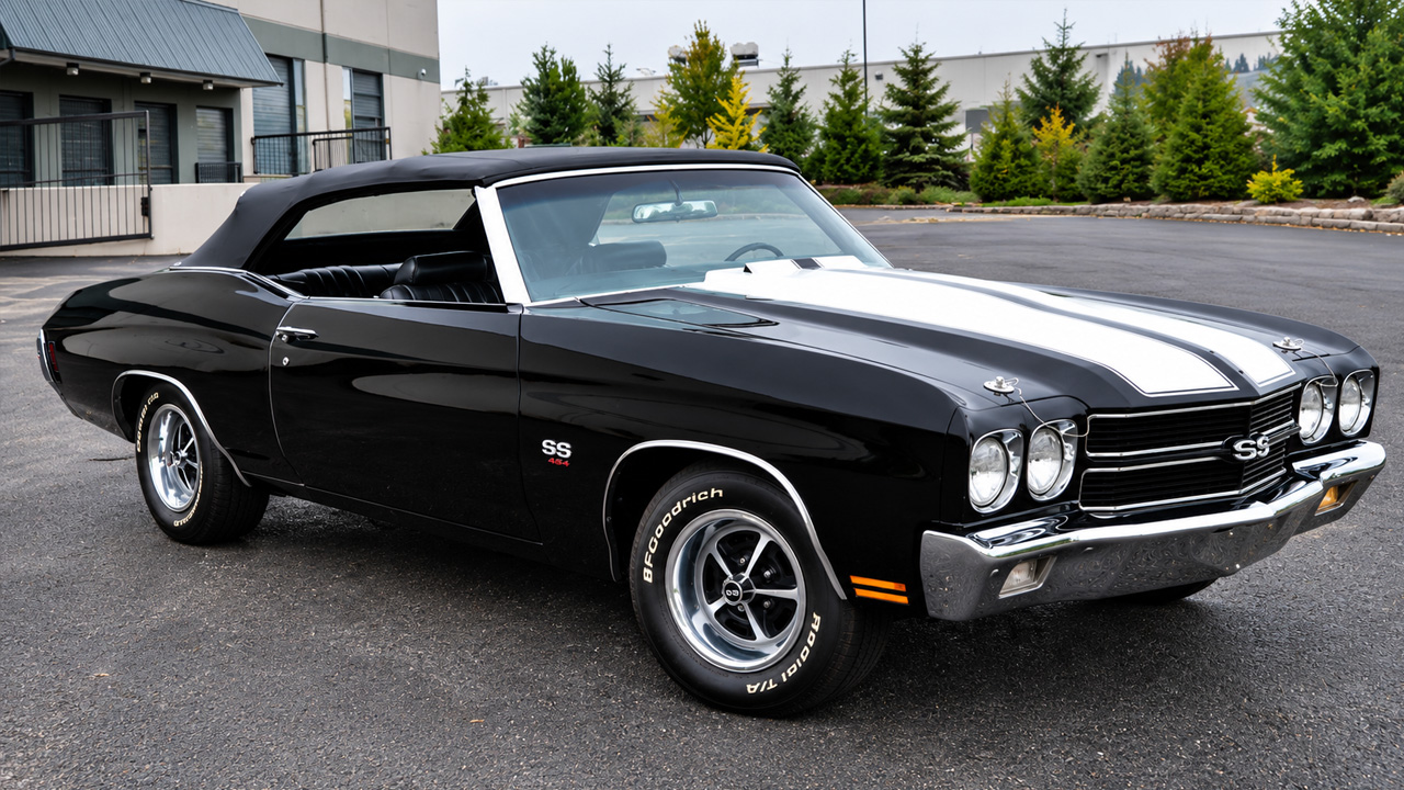 A rare '70 Chevelle combined LS6 power with convertible style