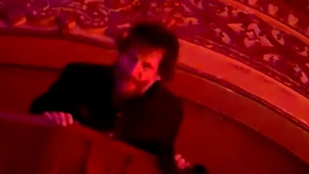 Keanu Reeves spotted rocking out at concert