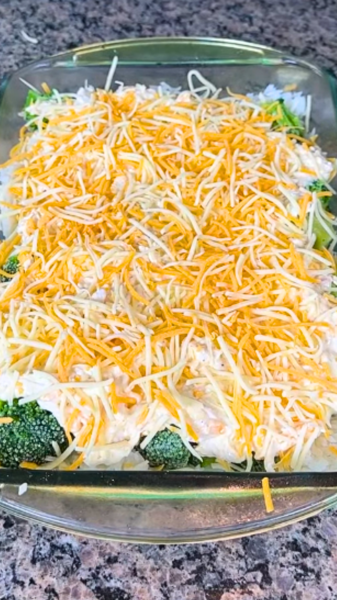 One pan chicken rice broccoli dinner