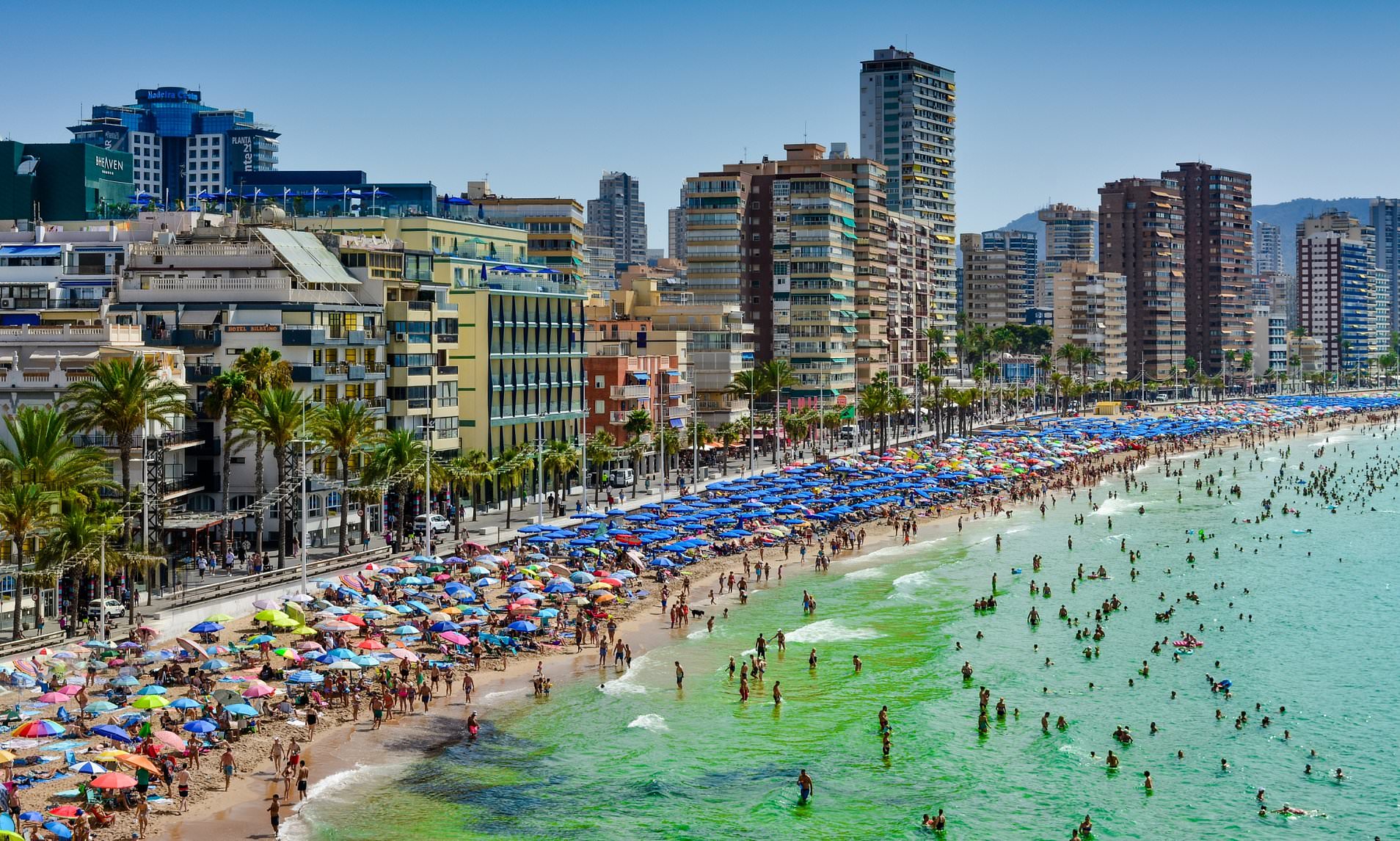 Woman who cut Benidorm skyscraper workman's safety ropes at 150ft faces ...