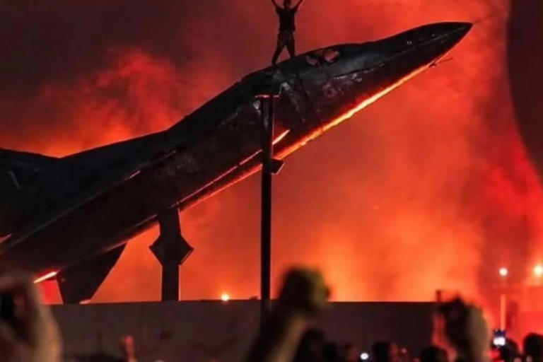LPU protest turns violent: Students set campus ablaze over rape ...