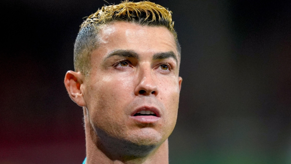 CR7's bench agony: Benched for 90 minutes after 6678 days, his face ...